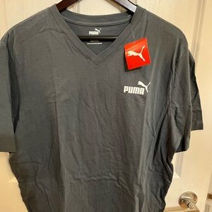 Puma V neck tee shirt